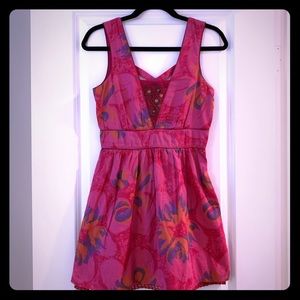 Free People sleeveless cotton summer dress size 0